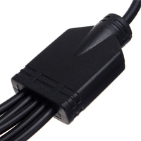 Câble de charge USB 5 en 1 pour NDS Lite Wii U nouveau 3DS XL LL/2DS/GBA SP/PSP 1000/2000/3000 cordons USB câble de chargeur Wii