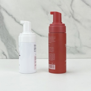 100ml 150ml 200ml Empty Matte Frosted Black Plastic Foam Mouse <b>Pump</b> <b>Bottles</b> for Cosmetic Foaming - Product Image 2