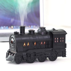 Diffuseur d'arômes miniature YX-2102, humidificateur ultrasonique 0,5L avec lumière LED effet flamme pour la maison et la chambre. - Product Image 2