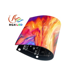 360 độ Roof vòng cột trong nhà Thông tư cong vòng tròn xi lanh Bảng điều chỉnh biển quảng cáo rollable mềm linh hoạt màn hình LED hiển thị - Product Image 1