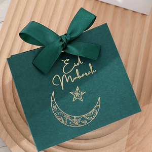 Contenitori per Caramelle Regalo Festivo del Ramadan, Scatole a Tema Luna Crescente e <span class=keywords><strong>Stella</strong></span>, Confezioni Regalo per Ramadan ed Eid Mubarak - Product Image 6