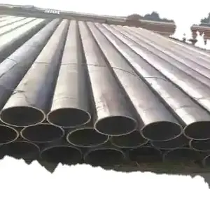 Fornecedores de tubos de aço para tubos de petróleo e gás de alto diâmetro e tanque de revestimento bruto de alta qualidade Tianjin Huaxin