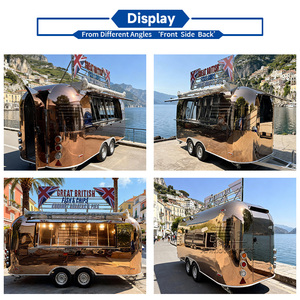Camion <span class=keywords><strong>de</strong></span> restauration mobile commercial en acier inoxydable, bar à hot-dogs, camion <span class=keywords><strong>de</strong></span> restauration entièrement équipé pour <span class=keywords><strong>les</strong></span> pâtes, fabriqué en Chine - Product Image 2