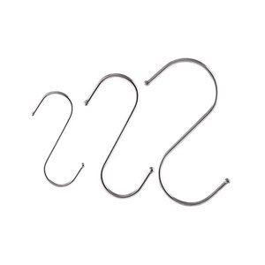 <strong>Multi</strong> Functional Wall <strong>Hook</strong> Stainless Steel S-Shaped <strong>Hook</strong> Wall Mounted Bathroom Kitchen S-shaped <strong>Hook</strong> - Product Image 1