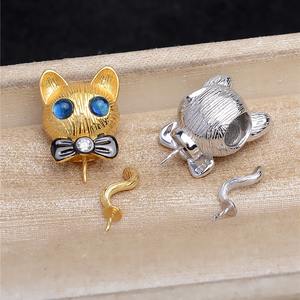 S925 Shaped Pearl <b>Cat</b> Pendant with Empty Setting DIY Jewelry Accessory Perfect Children's Day <b>Gift</b> Elegant <b>Cat</b> Pendant - Product Image 2
