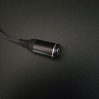 Adaptateurs de connecteurs jack pour écouteurs Hi-Fi stéréo tressés, dongles USB-C 2-en-1 vers câbles audio 8 broches