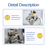 Machine à coudre surjeteuse pour matelas, modèle Singer Chain Stitch, pour la fermeture des bords et la pose de bandes de matelas – Offre Spéciale