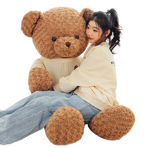 <span class=keywords><strong>DR</strong></span> Neue kreative Kuscheltiere Plüsch tier Teddybär in Hoody Weihnachten Riesen größe Stoff Unisex Big Bears Tedy Bär - Product Image 1