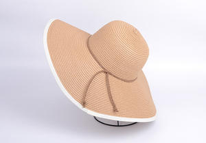 Sombrero de Sol de Ala Ancha Plegable de Papel Trenzado para Mujer, Ideal para Viajes y Playa, Verano - Product Image 5