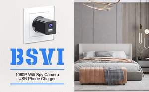 Cámara de Seguridad Inteligente Inalámbrica Mini con Detección de Movimiento y Cargador USB HD 1080P - Product Image 3