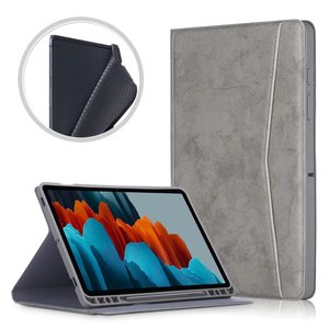 Funda de cuero PU + TPU con soporte para lápiz, para Samsung Galaxy Tab S8 Plus <span class=keywords><strong>sm</strong></span>-x800 <span class=keywords><strong>SM</strong></span>-<span class=keywords><strong>X806</strong></span>, 12,4 pulgadas - Product Image 1