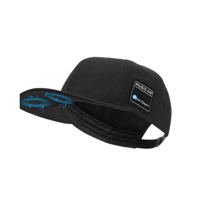 Bluetooth Dual-Speaker Acrylic Creative Design Baseball Cap with Noise-Canceling Breathing Light for Outdoor Sports Golf