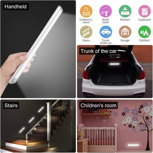 Hiện đại 30-LED không dây USB có thể sạc lại cảm biến chuyển động ánh sáng ban đêm từ kích hoạt tủ cho nhà bếp chuyển động từ tính - Product Image 6