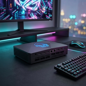 Mini <span class=keywords><strong>PC</strong></span> para Juegos NUC de 12.ª Generación, I9-12900HX/ I7-13700H/ I9-13900HX/ I7-12650HX, RTX <span class=keywords><strong>3060</strong></span> 12G, Cuatro Pantallas 4K, Mini Computadora de Escritorio para Gamers - Product Image 1