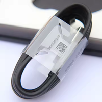 Kabel pengisi daya USB tipe-c 1.2m, kabel Data cepat Pvc untuk kabel Data Samsung tipe c 1m gaya asli
