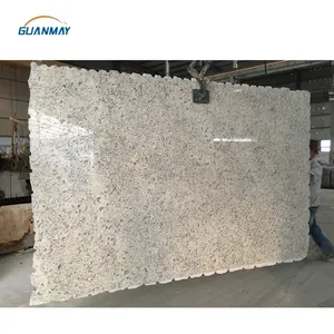 Brasilien New Kashmir White Granite Platte für Arbeits platte Außenwand verkleidung