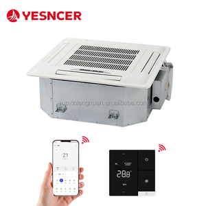 Unità Fan Coil <span class=keywords><strong>a</strong></span> Cassetta Idronica <span class=keywords><strong>a</strong></span> 4 Vie Altamente Raccomandata per Sistemi HVAC, Montaggio <span class=keywords><strong>a</strong></span> <span class=keywords><strong>Soffitto</strong></span> Nascosto per Uso Commerciale - Product Image 1