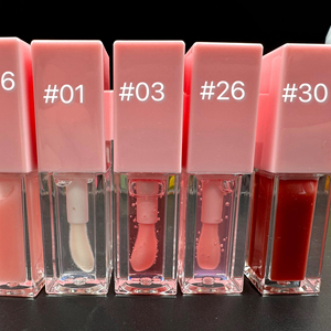 Bán buôn 37 màu sắc Vegan Lip Plumper nhiệt độ dầu thay đổi Glossy ánh sáng lung linh môi dầu OEM ODM có sẵn - Product Image 3