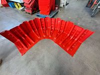 Connecteur d'angle pour barrière anti-inondation incurvée vers l'intérieur en plastique ABS Xianghong XH, panneau de défense contre les inondations portable pour porte de garage et sous-sol