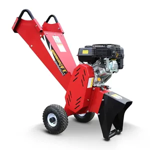 Ce Aprovado Alto Eficiente 7Hp Gasolina Motor 4 Polegada Madeira Chipper Shredder Máquina Mini Chipper De Madeira