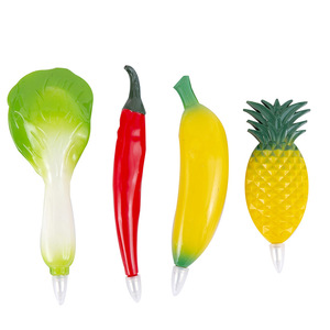 Stylo à bille créatif de simulation transfrontalière de fruits et légumes pour étudiants Papeterie Prix de Noël Cadeau final en forme d'animal - Product Image 5