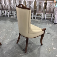 Chaise de salle à manger moderne en bois massif pour la maison, le bureau et les bars, mobilier de salle à manger pour la maison et l'hôtellerie/la restauration