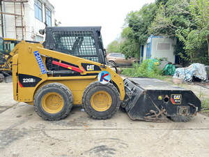 Spazzatrice Stradale Usata Caterpillar 226B3, Minipala Gommata a Prezzo Conveniente, Bob <span class=keywords><strong>Cat</strong></span> S70 160 180 <span class=keywords><strong>300</strong></span> Kaixiao Machinery - Product Image 2
