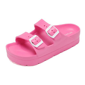 <span class=keywords><strong>Sandalias</strong></span> de Verano para Mujer, Cómodas, con Suela Gruesa, Deslizantes, con Soporte de Arco Ajustable, Parte Superior Suave, Plataforma Ligera de EVA - Product Image 5