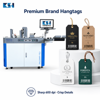 Imprimante numérique pour étiquettes suspendues CSJ-U601TAG, 600 DPI, impression jet d'encre UV, pour étiquettes de vêtements, cartes, emballages