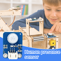 Module détecteur de mouvement infrarouge pyroélectrique PIR Zetok HRS01, petit capteur électronique intelligent de détection de présence humaine pour le bricolage