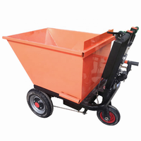 Kit moteur pour brouette électrique de jardin, chariot à trois roues avec pneus pleins, 300-8, garantie 1 an, capacité 270L, puissance 1300W