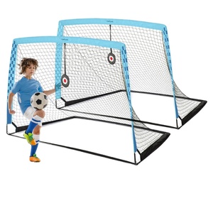 Pieghevole in fibra di vetro per bambini durevole Futsal porta da esterno quadrato da allenamento porta da calcio per attrezzature da campo - Product Image 1