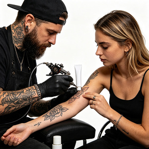 Crème Tatouage Durable de Qualité Supérieure 30g Ingrédients Certifiés pour Salons Professionnels et Standard Fournisseur Mondial - Product Image 5