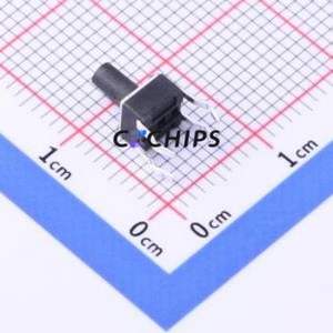 TC-1150DR-7.0H-250 Tactile Switch Through hole Component (THT) Switch Single Pole Single Throw Round Button 2.5N Through Hole - Product Image 2