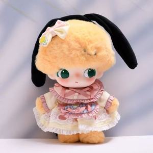 라부부용 럭셔리 세트 시리즈 봉제인형 브랜드 리본 헤어 액세서리 포함 드레스 - Product Image 3