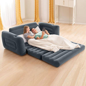 Sofá <span class=keywords><strong>Cama</strong></span> Inflable Doble Cuadrado <span class=keywords><strong>INTEX</strong></span> 66552, Estilo Moderno y Simple, Plegable, para Sala de Estar, Dormitorio, Baño, Venta al por Mayor - Product Image 5