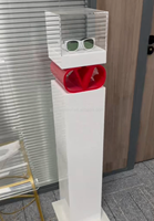 Présentoir en acrylique transparent sur mesure pour lunettes de soleil, montres, exposition en magasin de détail, promotion de marques de luxe