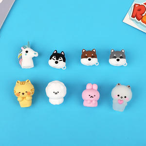 Dibujos animados Gel estudiante lindo lápiz cubierta pequeño Animal Luna pluma Accesorios - Product Image 5