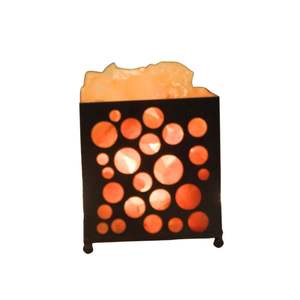 Lámpara de Sal del Himalaya Hecha a Mano, Ecológica y de Alta Calidad, en Forma de Pirámide, Purificadora de Aire, para Decoración de Oficina y Dormitorio - Product Image 2