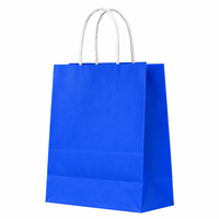 Sacs en papier personnalisés avec logo, sacs cadeaux en papier kraft avec poignées pour bijouterie, emballage de vente au détail