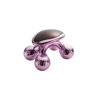 Rouleau de massage intégral 4D à main, outil de massage corporel rotatif 360 pour cou, tête, pied, main, jambe