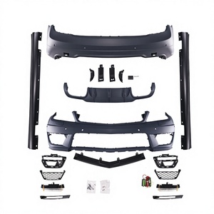 Kit di Conversione Carrozzeria C63 per <span class=keywords><strong>Mercedes</strong></span> Classe C <span class=keywords><strong>W204</strong></span> LCI 2011-2014 Facelift, Pacchetto Esterno C63 - Product Image 6