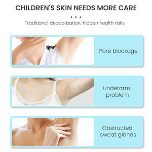 Desodorante <span class=keywords><strong>antitranspirante</strong></span> natural de larga duración Roll-On con aceite de semilla de jojoba y aromas agradables <span class=keywords><strong>para</strong></span> niños y <span class=keywords><strong>niñas</strong></span> - Product Image 6