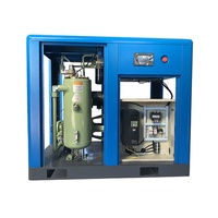 Compresseur d'air à vis rotatif stationnaire haute pression 7,5 kW 10 CV 12 bars 13 bars 8 bars à pression stable pour l'industrie