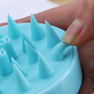Stock de Fábrica: Nuevo Peine de Silicona para Baño y Masaje, Limpieza del Cuero Cabelludo de Bebés y Niños, Lavado de Cabello, Venta al por Mayor, Modelo 103 - Product Image 5