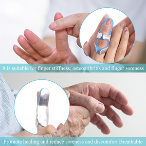 Attelle de doigt orthopédique pour la récupération des fractures stabilise et corrige la posture des doigts, empêche la flexion et l'étirement - Product Image 5