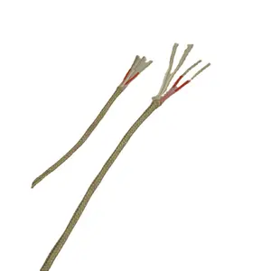 MICC RTD-PTFE /PTFE/SCREEN-3*13/0. 2 Stainless steel round wire braid, 85% minimum coverage Thermocouple Wire