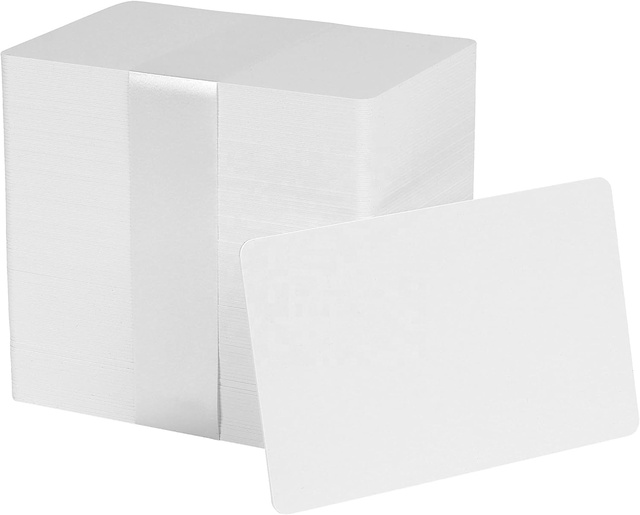 Wholesale High Quality White No Chip Plastic PVC Card Custom Inkjet Printable Blank Business Card for Epson or for Canon Printer