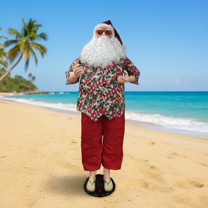Customized 180cm <strong>Life</strong> <strong>Size</strong> Fabric Cloth Christmas Decor Noel Beach <strong>Santa</strong> - Product Image 1