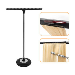 Soporte para extensiones de pelo de barbero de salón moderno, estante portátil para trenzar pelucas - Product Image 2